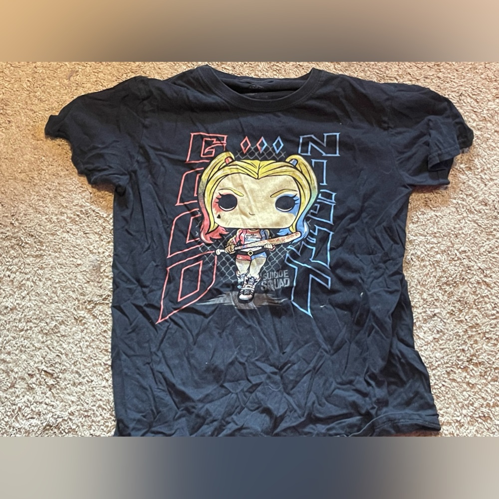 DC COMICS HARLEY QUINN POP FIGURE T-SHIRT